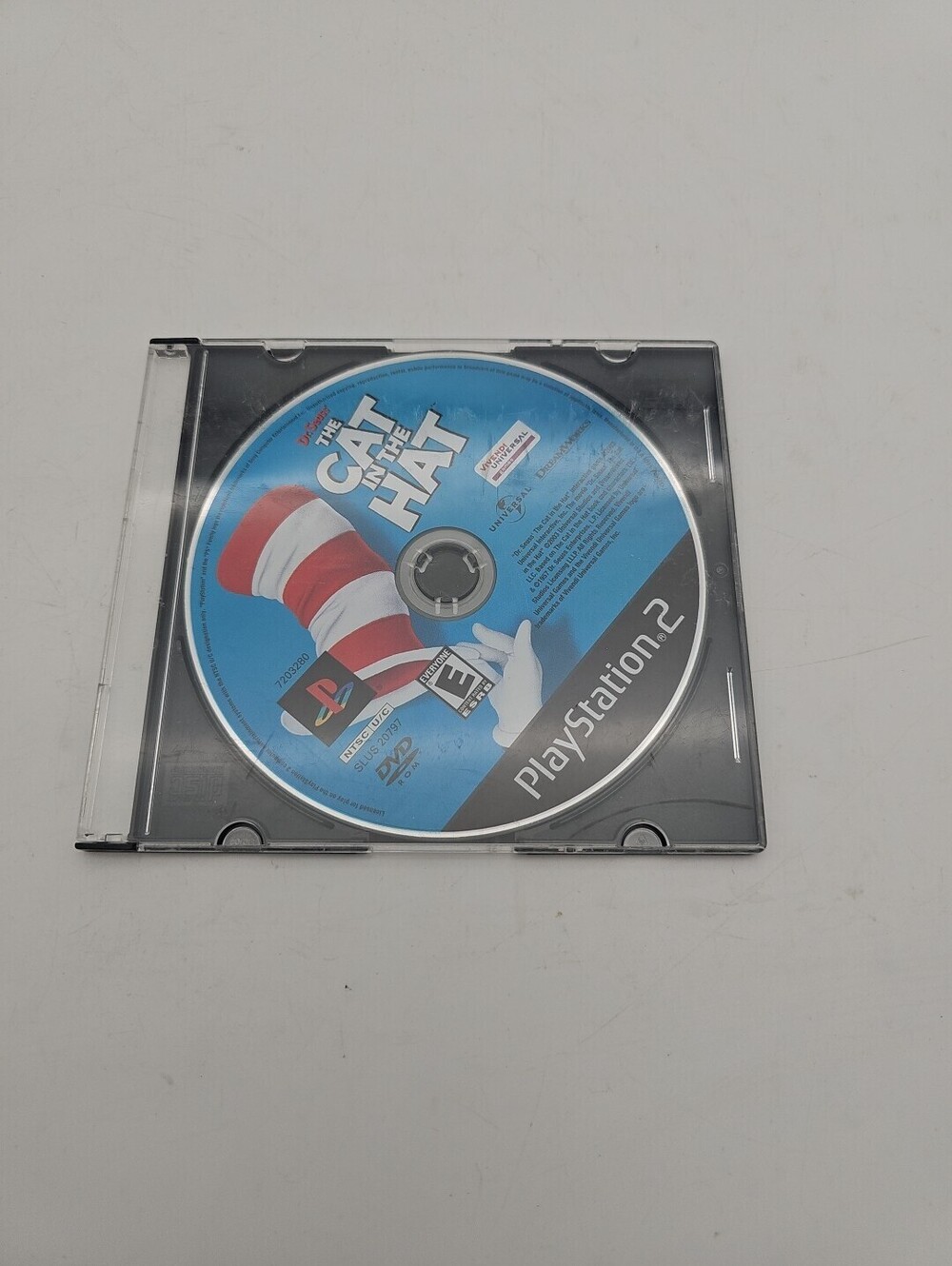 The Cat In The Hat Sony Playstation 2 PS2 Disc Only